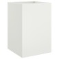 vidaXL Jardinera de acero laminado en frío blanco 52x48x75 cm vidaXL Jardinera de acero laminado en frío blanco 52x48x75 cm