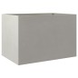 vidaXL Jardinera de acero inoxidable plateado 62x40x39 cm vidaXL Jardinera de acero inoxidable plateado 62x40x39 cm