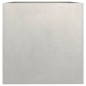 vidaXL Jardinera de acero inoxidable plateado 62x40x39 cm vidaXL Jardinera de acero inoxidable plateado 62x40x39 cm
