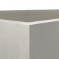 vidaXL Jardinera de acero inoxidable plateado 62x40x39 cm vidaXL Jardinera de acero inoxidable plateado 62x40x39 cm
