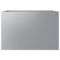 vidaXL Jardinera de acero galvanizado plateado 62x40x39 cm vidaXL Jardinera de acero galvanizado plateado 62x40x39 cm