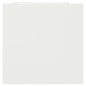 vidaXL Jardinera de acero laminado en frío blanco 62x47x46 cm vidaXL Jardinera de acero laminado en frío blanco 62x47x46 cm
