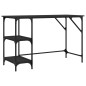 vidaXL Escritorio de metal y madera de ingeniería negro 120x50x75 cm vidaXL Escritorio de metal y madera de ingeniería negro 120x50x75 cm