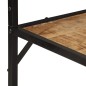 vidaXL Perchero madera maciza mango y hierro 90x35x180 cm vidaXL Perchero madera maciza mango y hierro 90x35x180 cm