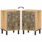 vidaXL Mueble de baño madera maciza de mango 38x33x58 cm vidaXL Mueble de baño madera maciza de mango 38x33x58 cm