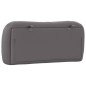 vidaXL Cabecero de cama acolchado cuero sintético gris 80 cm vidaXL Cabecero de cama acolchado cuero sintético gris 80 cm