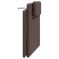 vidaXL Cabecero de cama acolchado cuero sintético marrón 100 cm vidaXL Cabecero de cama acolchado cuero sintético marrón 100 cm