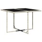 vidaXL Set comedor de jardín 9 pzas cojines ratán sintético gris claro vidaXL Set comedor de jardín 9 pzas cojines ratán sintético gris claro