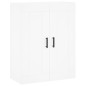 vidaXL Aparador alto madera contrachapada blanco 69,5x34x180 cm vidaXL Aparador alto madera contrachapada blanco 69,5x34x180 cm