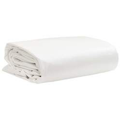 vidaXL Lona blanca 5x6 m 600 g/m²