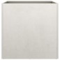 vidaXL Jardinera de acero inoxidable plateado 49x47x46 cm vidaXL Jardinera de acero inoxidable plateado 49x47x46 cm