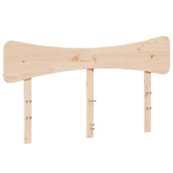 vidaXL Cabecero de madera maciza de pino 150 cm