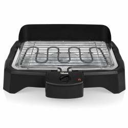 Tristar Parrilla y barbacoa eléctrica cocina 2000 W negra 34,5x23 cm