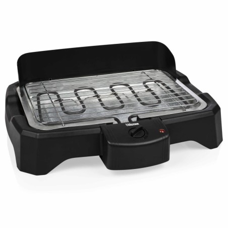 Tristar Parrilla y barbacoa eléctrica cocina 2000 W negra 34,5x23 cm
