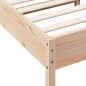 vidaXL Estructura de cama madera maciza de pino 100x200 cm vidaXL Estructura de cama madera maciza de pino 100x200 cm
