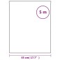 vidaXL Lámina de ventana esmerilada patrón arco iris 3D PVC 45x500 cm vidaXL Lámina de ventana esmerilada patrón arco iris 3D PVC 45x500 cm