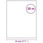 vidaXL Lámina de ventana esmerilada patrón arco iris 3D PVC 45x2000 cm vidaXL Lámina de ventana esmerilada patrón arco iris 3D PVC 45x2000 cm