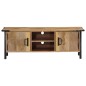 vidaXL Mueble de TV madera maciza de mango 110x35x40 cm vidaXL Mueble de TV madera maciza de mango 110x35x40 cm