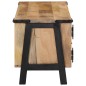 vidaXL Mueble de TV madera maciza de mango 110x35x40 cm vidaXL Mueble de TV madera maciza de mango 110x35x40 cm