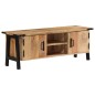 vidaXL Mueble de TV madera maciza de mango 110x35x40 cm vidaXL Mueble de TV madera maciza de mango 110x35x40 cm