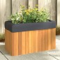vidaXL Jardinera de madera maciza de acacia 59x27,5x35 cm vidaXL Jardinera de madera maciza de acacia 59x27,5x35 cm