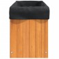 vidaXL Jardinera de madera maciza de acacia 59x27,5x35 cm vidaXL Jardinera de madera maciza de acacia 59x27,5x35 cm