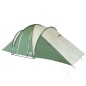 vidaXL Tienda de campaña 6 personas tafetán 185T verde 576x238x193 cm