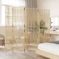 vidaXL Biombo de 6 paneles ratán sintético beige vidaXL Biombo de 6 paneles ratán sintético beige