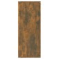 vidaXL Aparador madera contrachapada roble ahumado 105x30x75 cm vidaXL Aparador madera contrachapada roble ahumado 105x30x75 cm