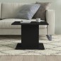 vidaXL Mesa de centro madera contrachapada negro 55,5x55,5x40 cm vidaXL Mesa de centro madera contrachapada negro 55,5x55,5x40 cm