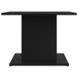 vidaXL Mesa de centro madera contrachapada negro 55,5x55,5x40 cm vidaXL Mesa de centro madera contrachapada negro 55,5x55,5x40 cm