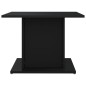 vidaXL Mesa de centro madera contrachapada negro 55,5x55,5x40 cm vidaXL Mesa de centro madera contrachapada negro 55,5x55,5x40 cm