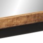 vidaXL Espejo de baño madera maciza de mango y vidrio 55x1x60 cm vidaXL Espejo de baño madera maciza de mango y vidrio 55x1x60 cm