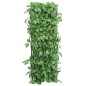 vidaXL Enrejado expansible hiedra artificial verde 5 uds 180x65 cm