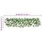 vidaXL Enrejado expandible hiedra artificial verde 5 uds 180x30 cm vidaXL Enrejado expandible hiedra artificial verde 5 uds 180x30 cm