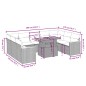 vidaXL Set de sofás de jardín 10 pzas cojines ratán sintético negro vidaXL Set de sofás de jardín 10 pzas cojines ratán sintético negro