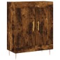 vidaXL Aparador alto madera contrachapada roble ahumado 69,5x34x180 cm vidaXL Aparador alto madera contrachapada roble ahumado 69,5x34x180 cm