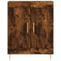 vidaXL Aparador alto madera contrachapada roble ahumado 69,5x34x180 cm vidaXL Aparador alto madera contrachapada roble ahumado 69,5x34x180 cm