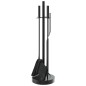 vidaXL Set de herramientas para chimenea 5 piezas acero 18x66 cm vidaXL Set de herramientas para chimenea 5 piezas acero 18x66 cm