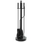 vidaXL Set de herramientas para chimenea 5 piezas acero 18x66 cm vidaXL Set de herramientas para chimenea 5 piezas acero 18x66 cm
