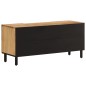vidaXL Mueble de TV madera maciza de mango 105x33x46 cm