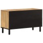 vidaXL Mueble de TV madera maciza de mango 80x31x46 cm