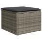 vidaXL Set de sofás de jardín 11 pzas y cojines ratán sintético gris vidaXL Set de sofás de jardín 11 pzas y cojines ratán sintético gris