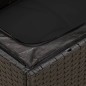 vidaXL Set sofás de jardín 14 pzas con cojines ratán sintético negro vidaXL Set sofás de jardín 14 pzas con cojines ratán sintético negro