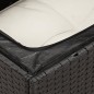 vidaXL Set de sofás de jardín 12 piezas cojines ratán sintético negro vidaXL Set de sofás de jardín 12 piezas cojines ratán sintético negro