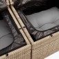 vidaXL Juego de sofás jardín con cojines beige mezcla 8 pzas ratán PE vidaXL Juego de sofás jardín con cojines beige mezcla 8 pzas ratán PE
