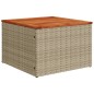 vidaXL Juego de sofás jardín con cojines beige 10 pzas ratán sintético vidaXL Juego de sofás jardín con cojines beige 10 pzas ratán sintético