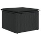 vidaXL Set de sofás de jardín y cojines 13 pzas ratán sintético negro vidaXL Set de sofás de jardín y cojines 13 pzas ratán sintético negro