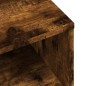 vidaXL Mueble de TV madera de ingeniería roble ahumado 120x34x37 cm vidaXL Mueble de TV madera de ingeniería roble ahumado 120x34x37 cm