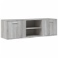 vidaXL Mueble de TV de madera de ingeniería gris sonoma 120x34x37 cm vidaXL Mueble de TV de madera de ingeniería gris sonoma 120x34x37 cm